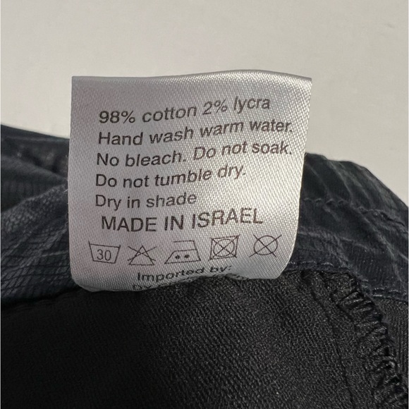 Bevy Flog  Shely Pants in Navy Snake Sz 25 - Picture 10 of 12